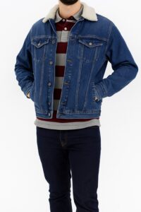 Chaqueta Hombre Regular sherpa Stone 1 Fw4