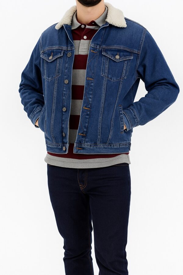Chaqueta Hombre Regular sherpa Stone 1 Fw4