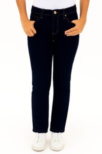 Jean Mujer Classic Straight Marión Negror Fw4